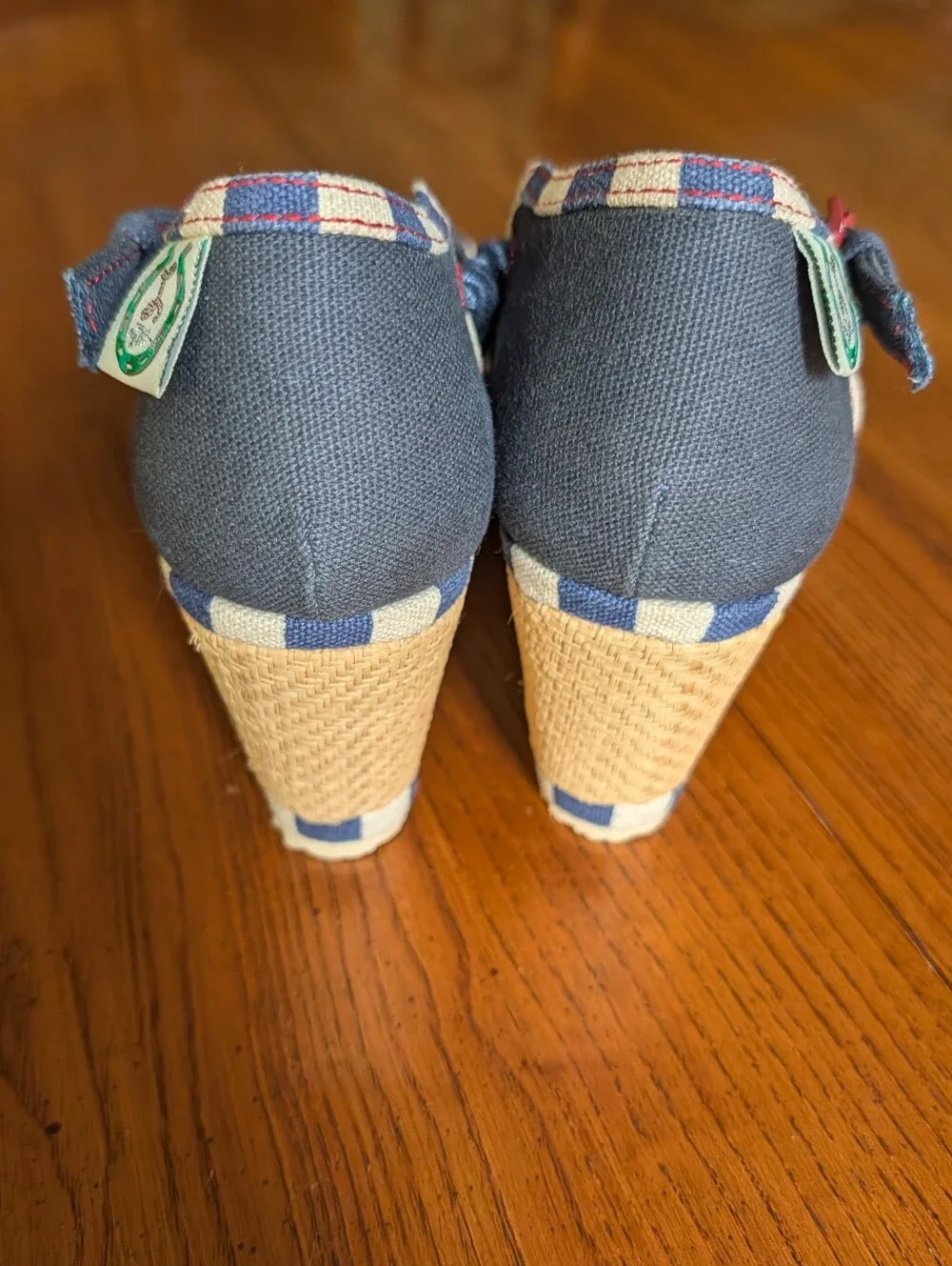 Miss L Fire Nautical Anchor Peep Toe Heels – Like New Women's 9.5